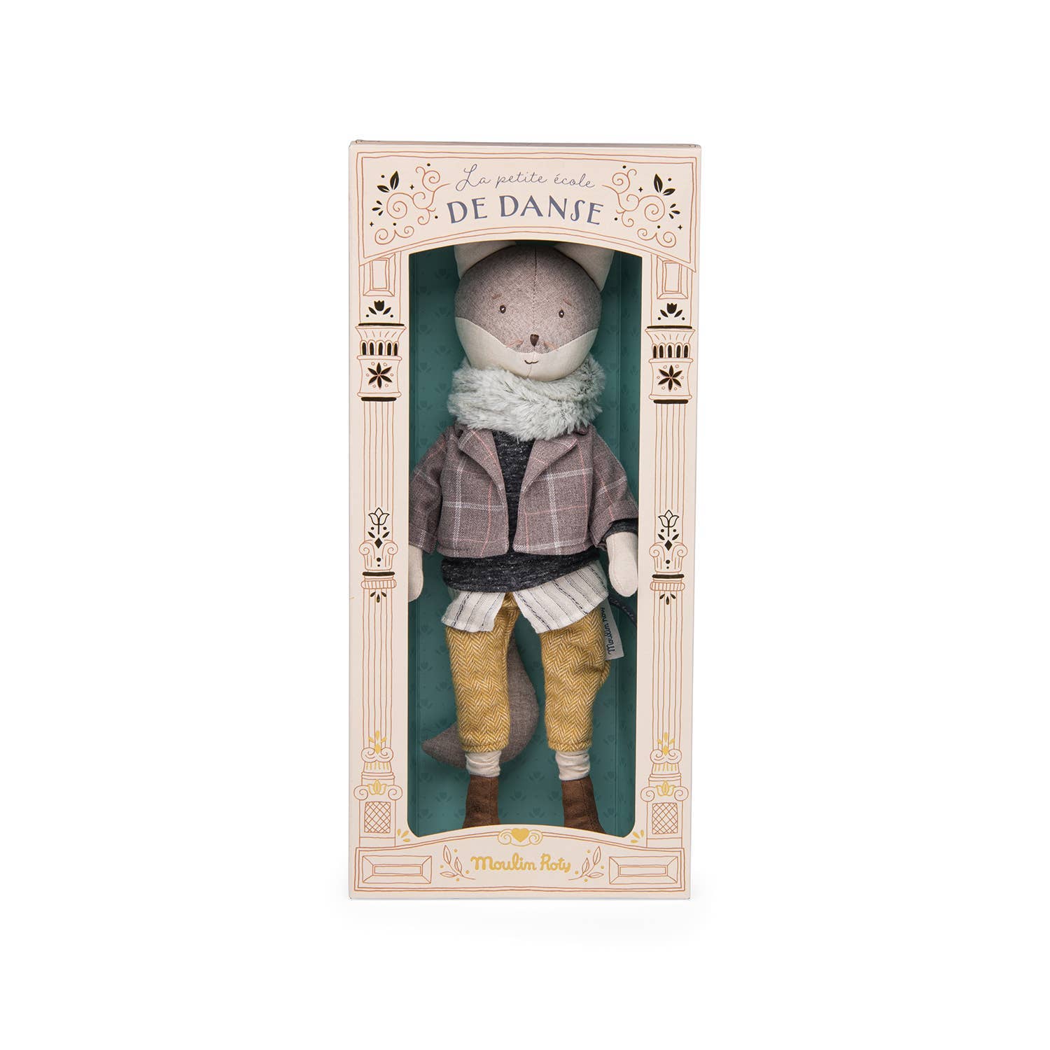 Image of MOULIN ROTY by Speedy Monkey - Fox Doll Justin -the Little School of Dance - Dolls